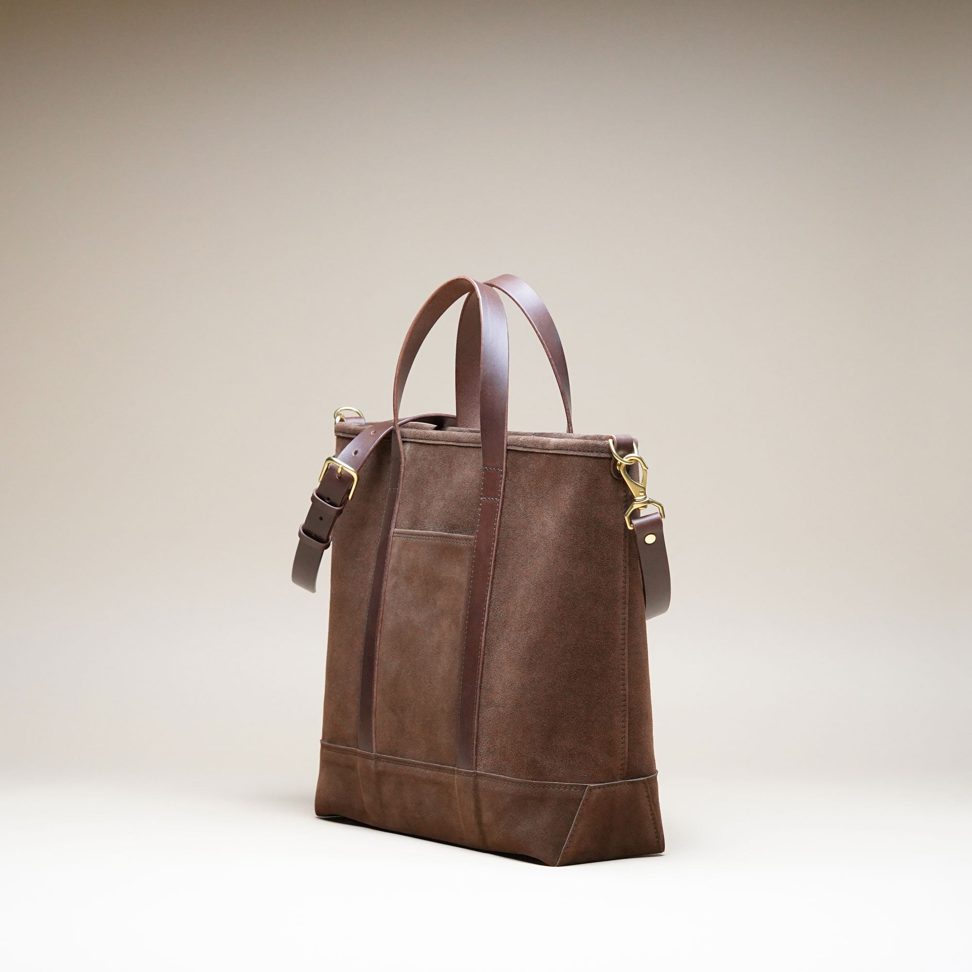 Veloursleder Tote Bag