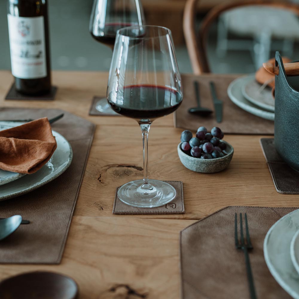 Design Leather Coasters