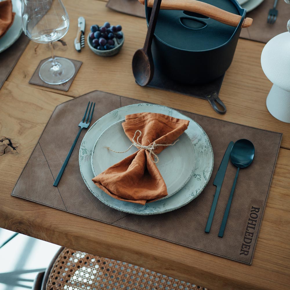 Large Dining Set – Placemats, Coasters & Pot Holders