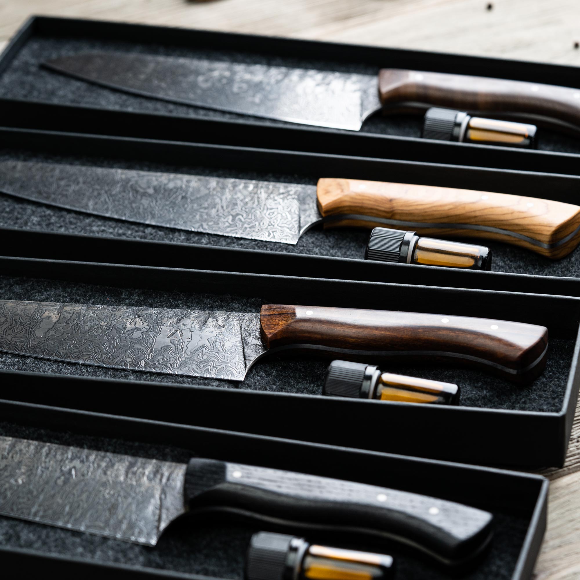 Handgefertigte Damast Küchenmesser