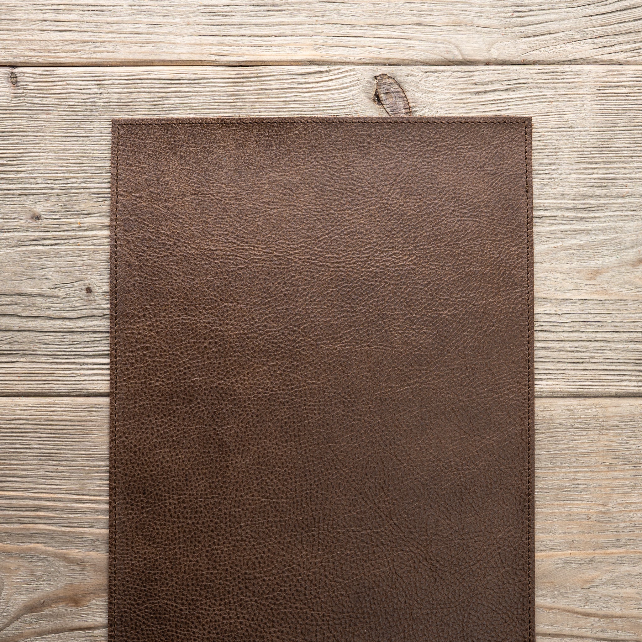 Produktbild Tischläufer Leder Braun