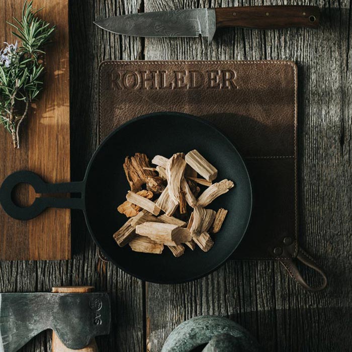 2 x Leather Potholders