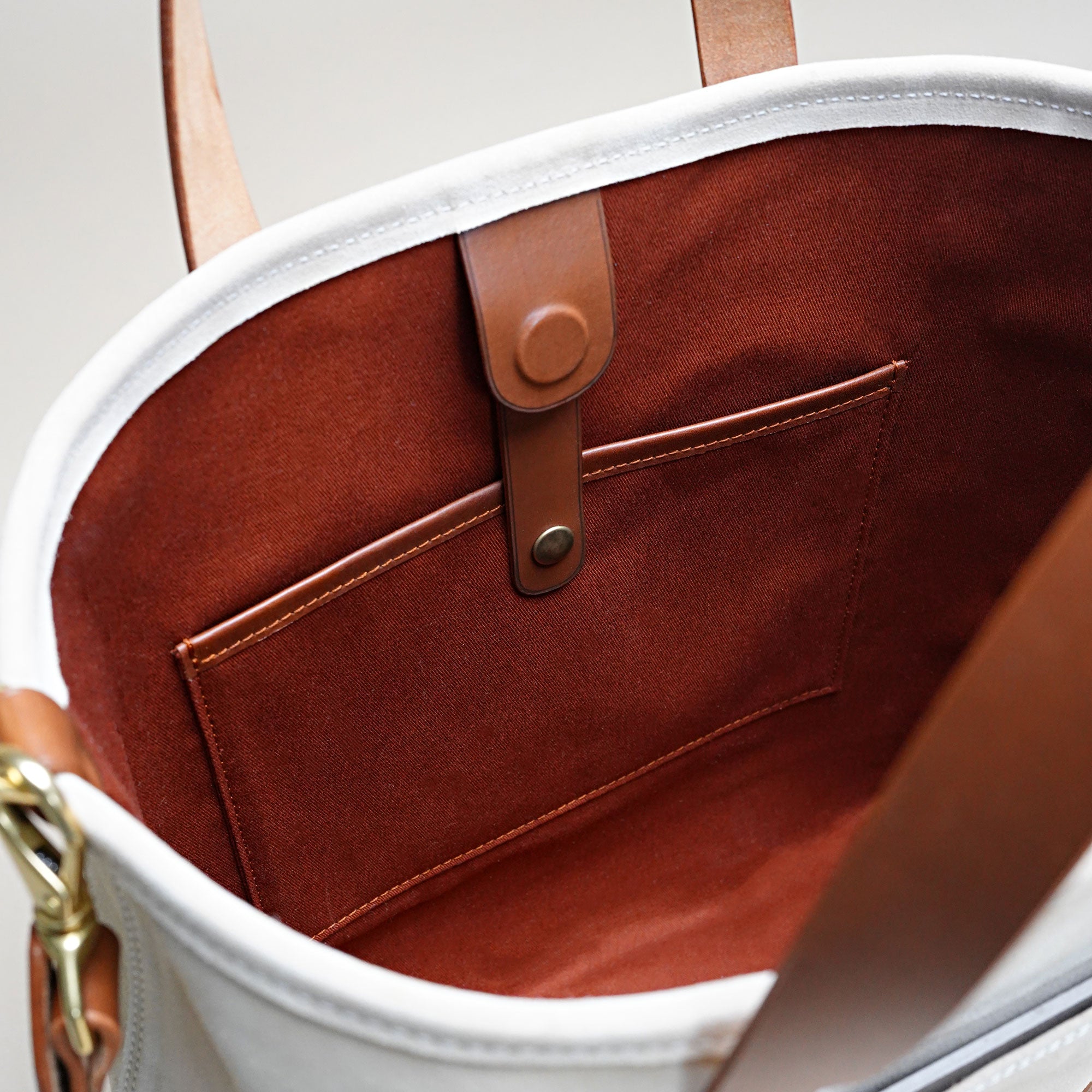 Veloursleder Tote Bag