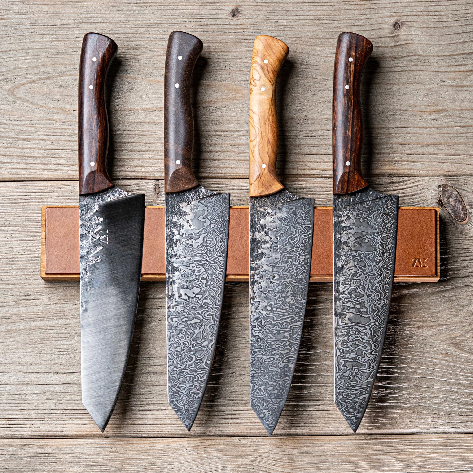 Messerleiste Leder kurz