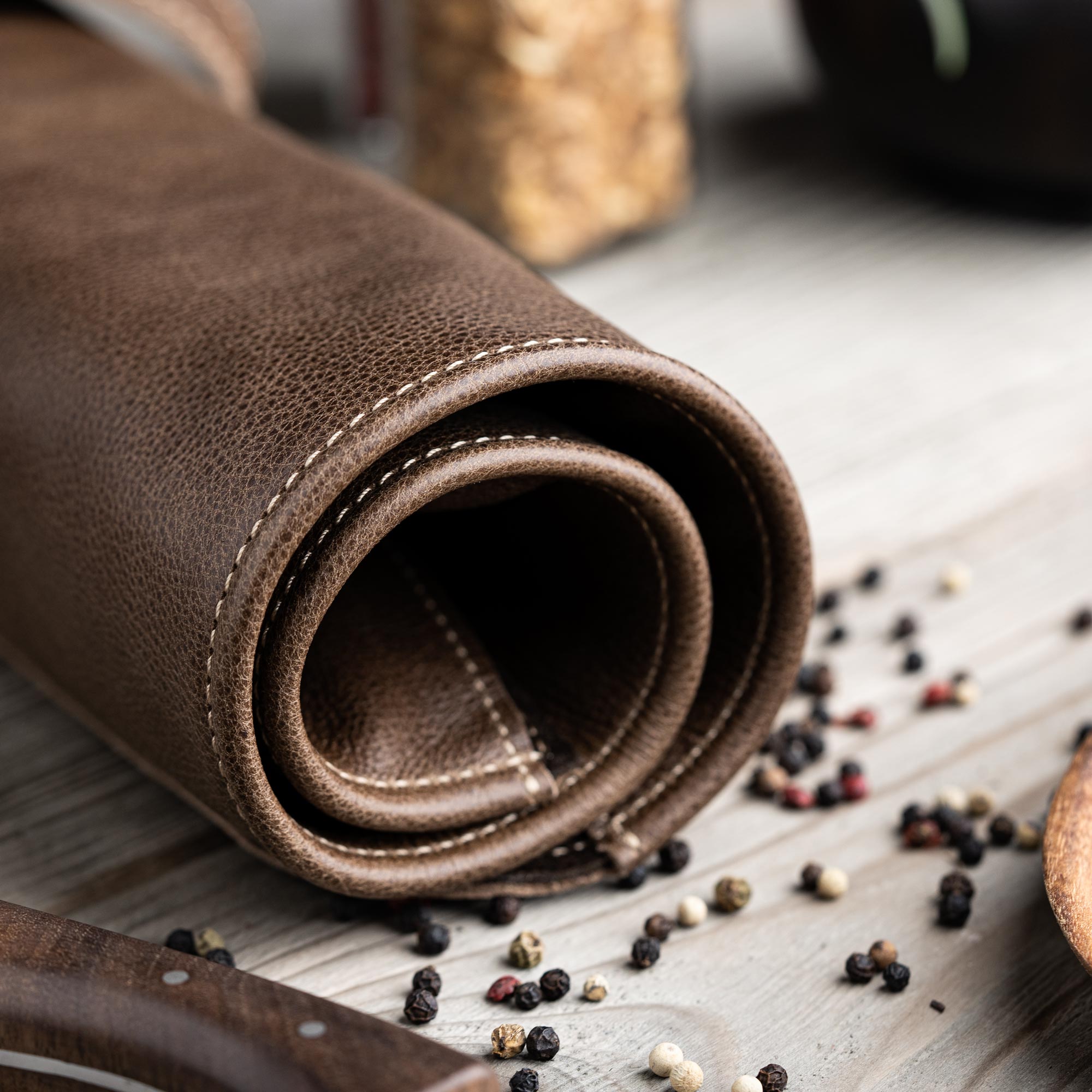 Trousse à couteaux aimantée - 4 places