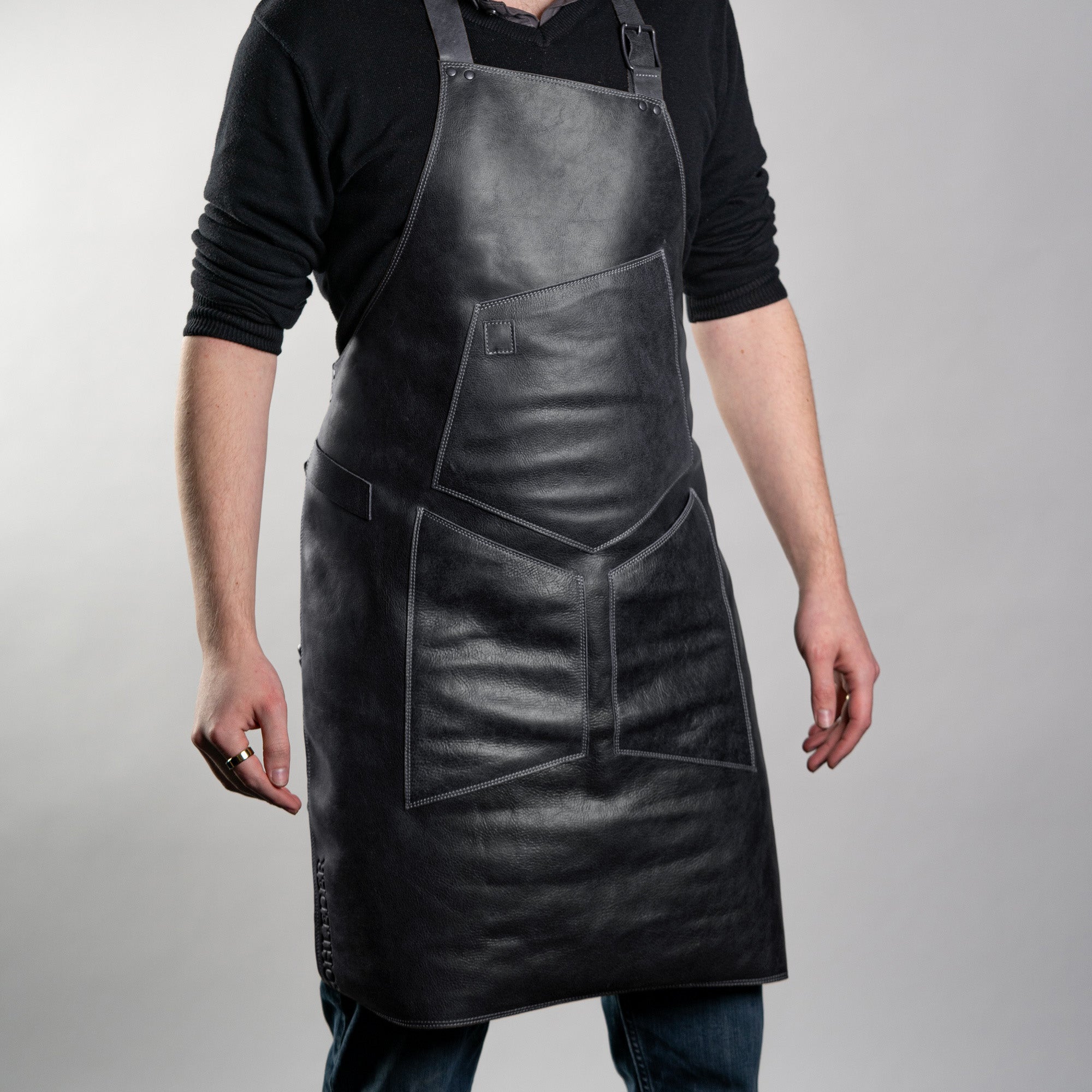 Leather BBQ Apron