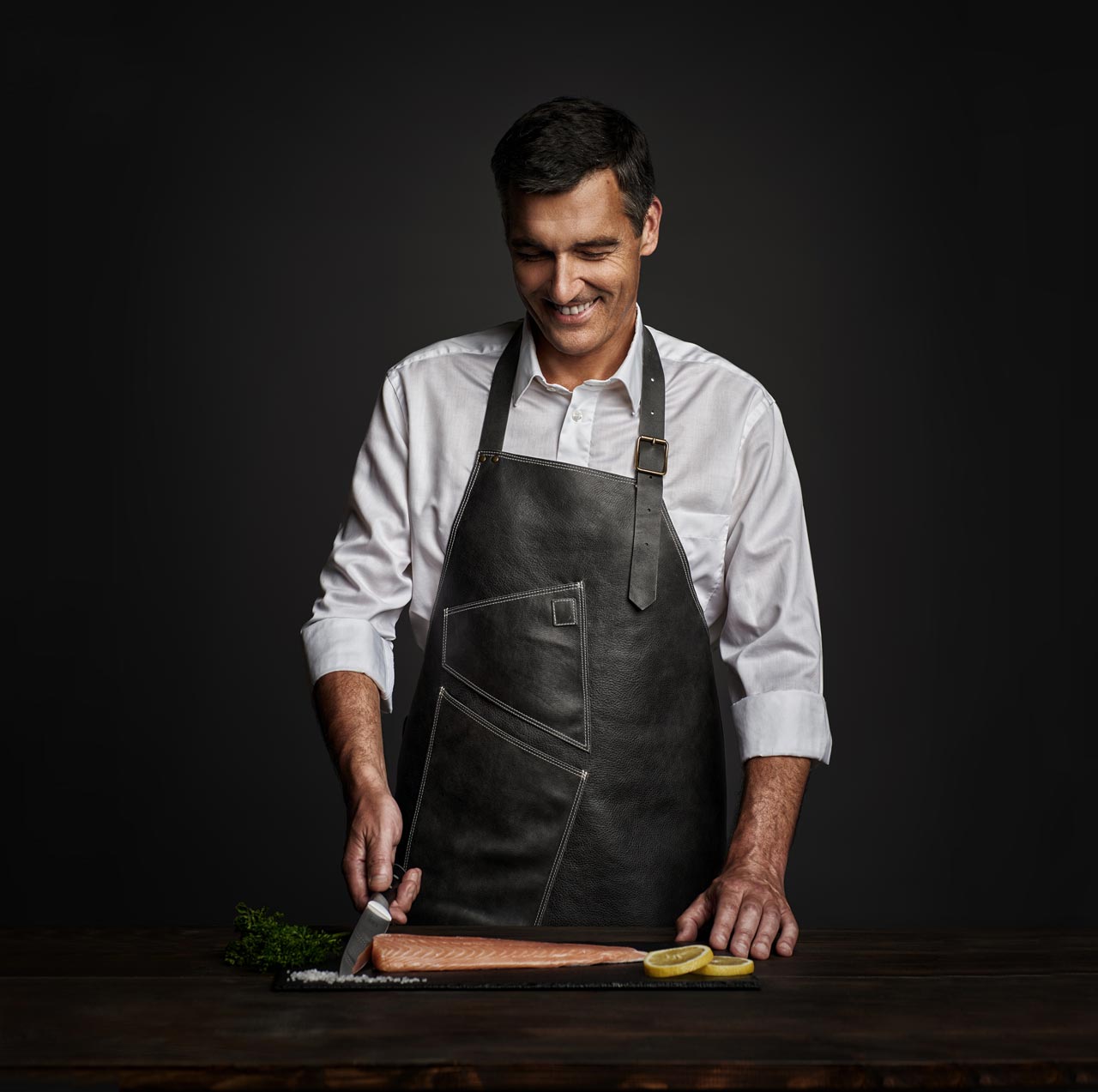 Leather Apron "Nero"