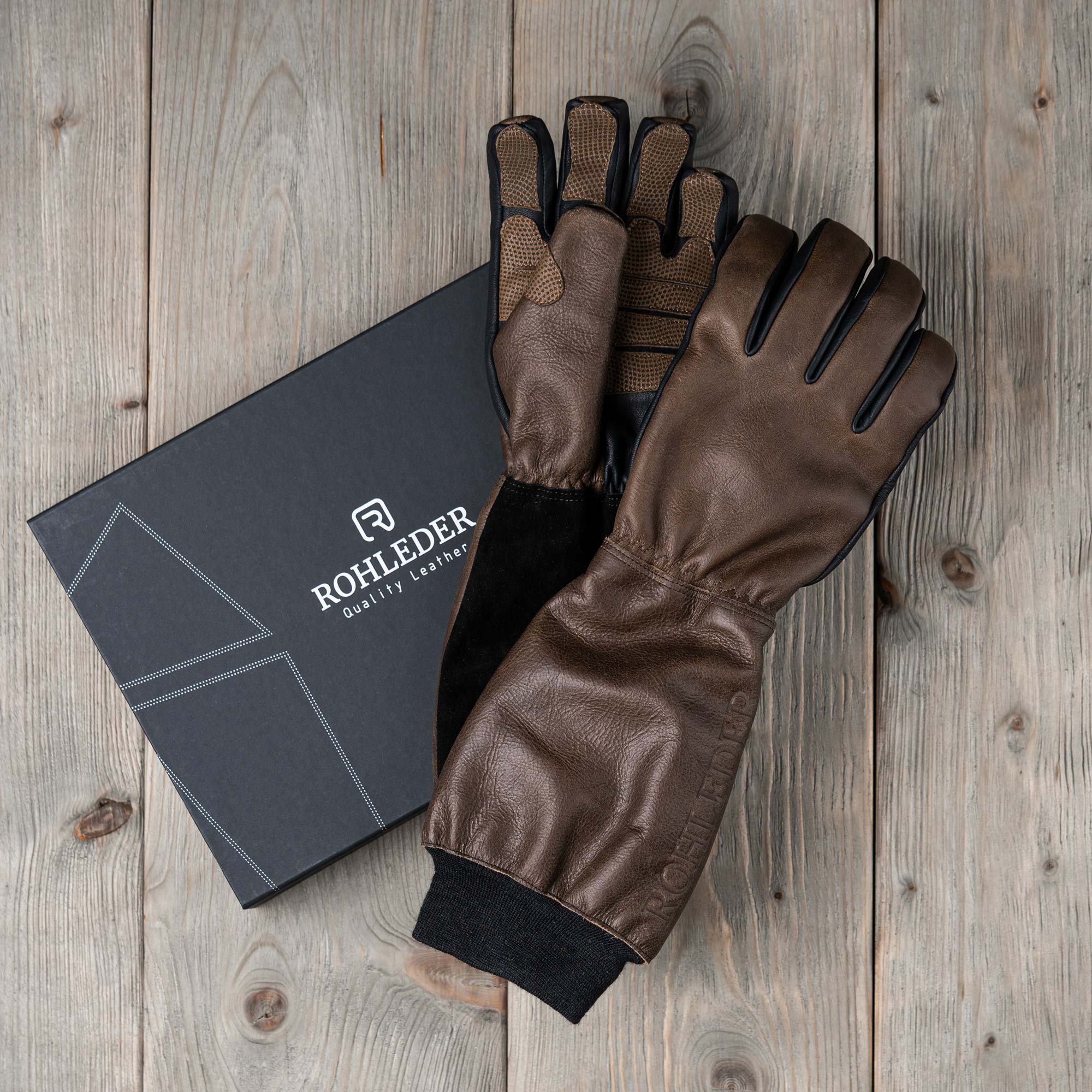 Leather BBQ Gloves