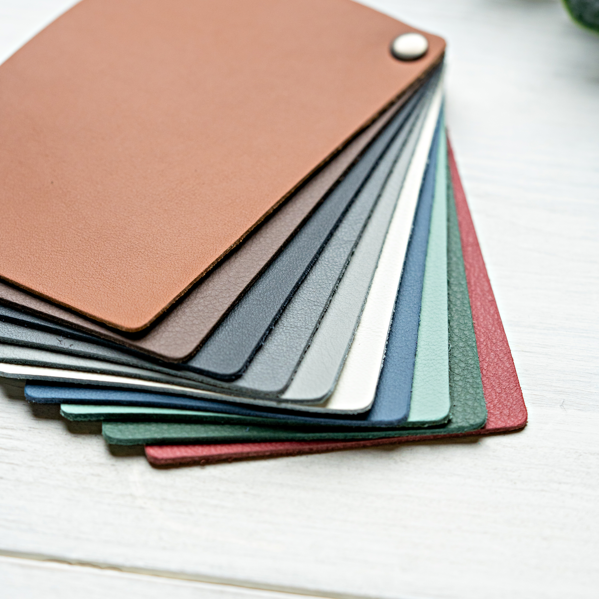 Genuine Leather Colour Samples