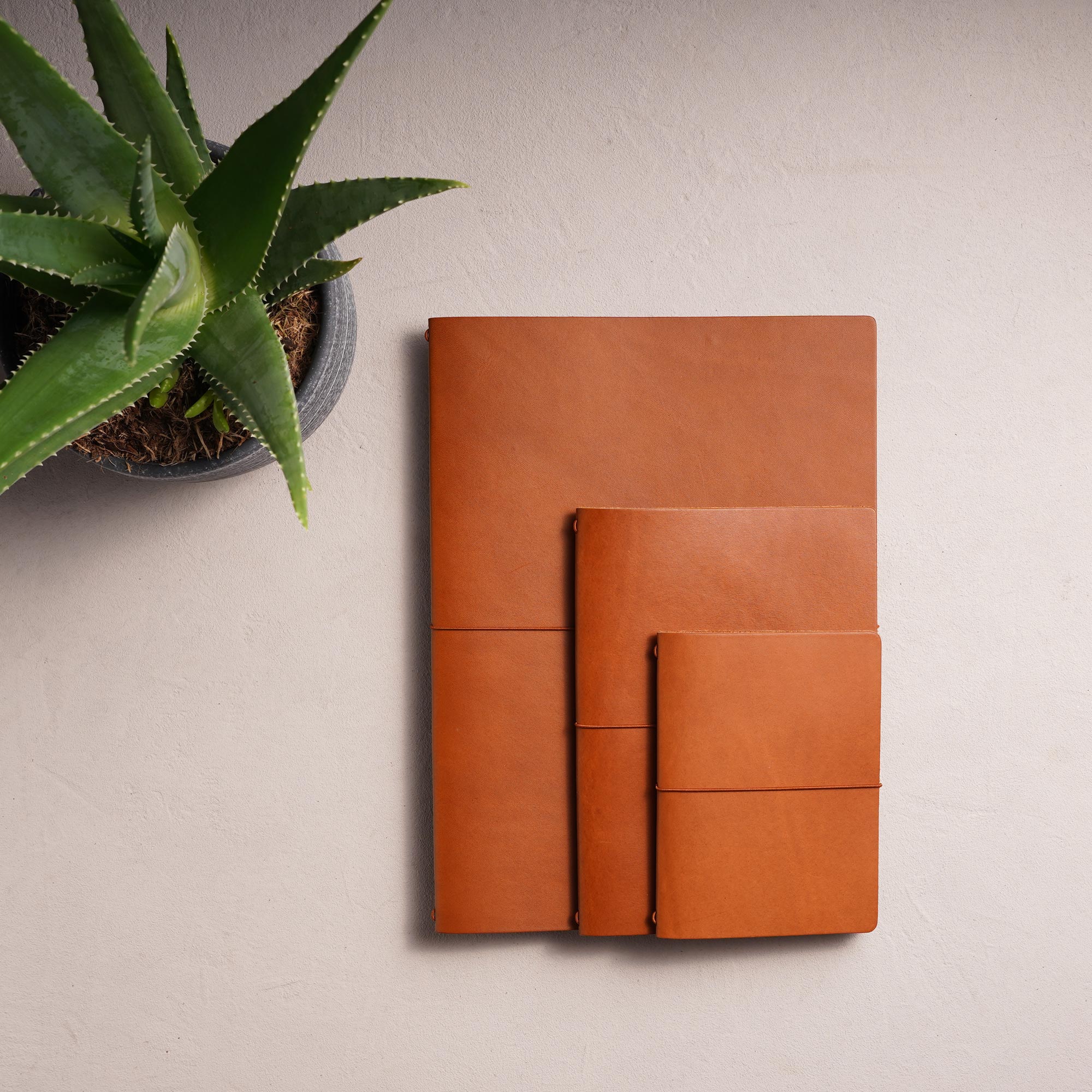 Carnet en cuir