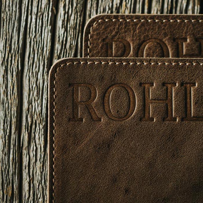 2 x Leather Potholders