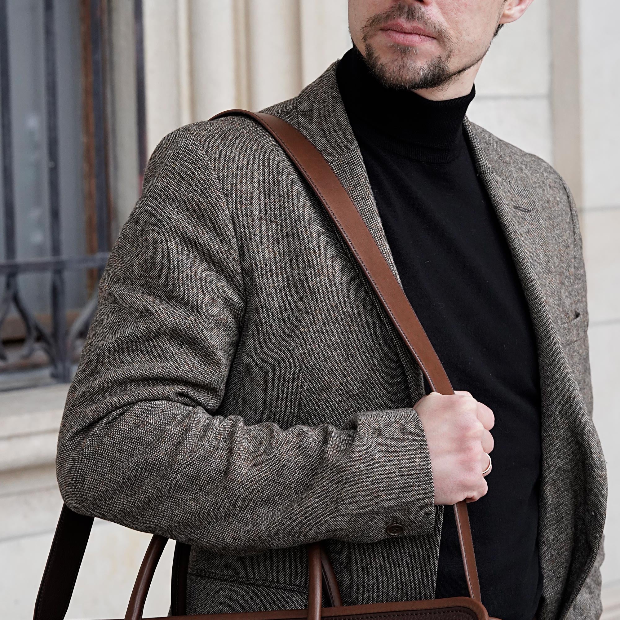 Schulter Tragegurt von Leder Weekender