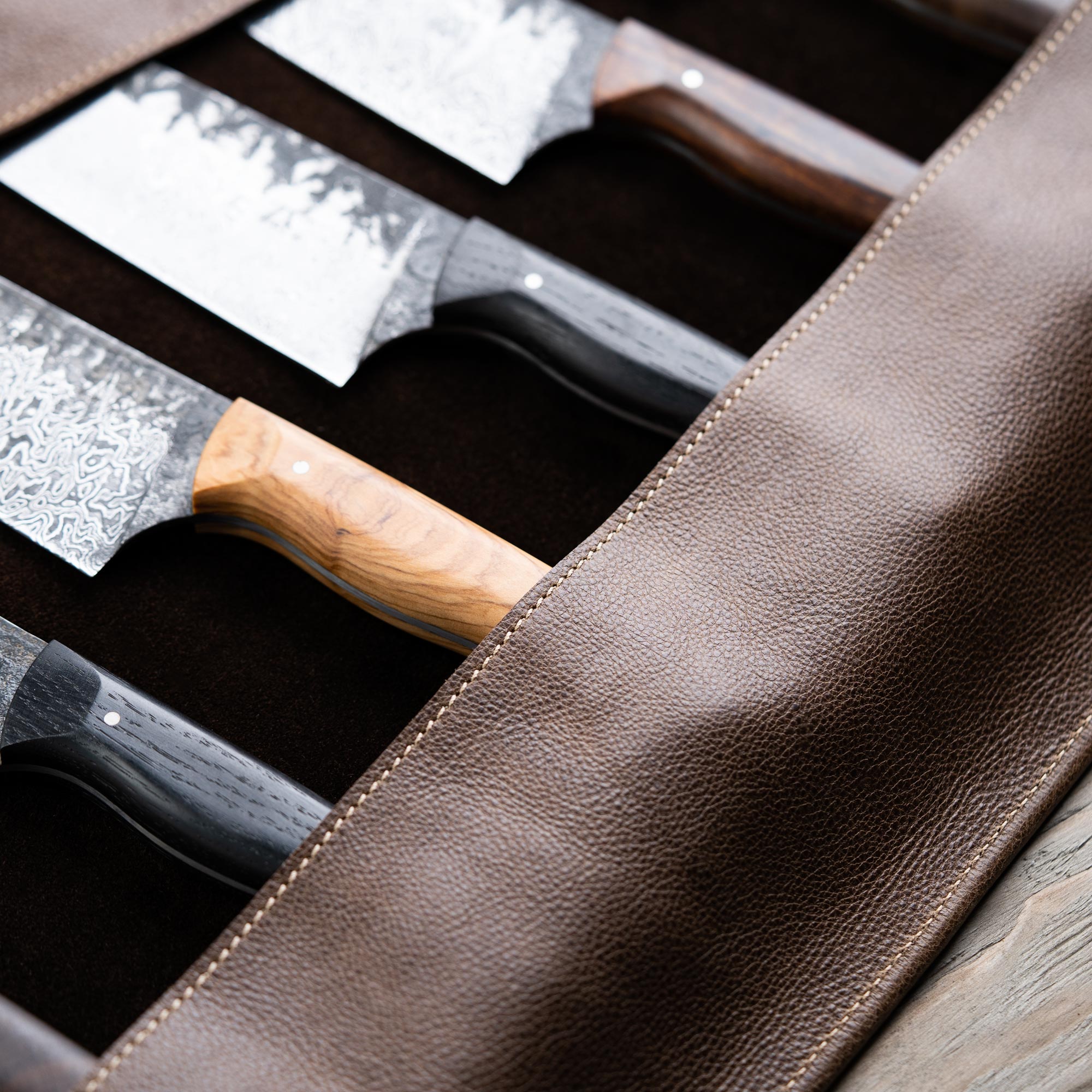 Magnetic Knife Roll – 6 Slots