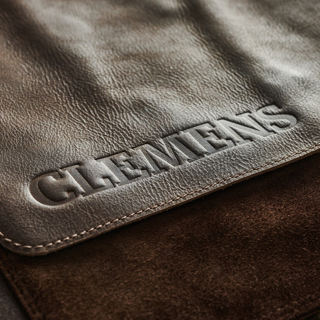 Personalisierung auf Messertasche