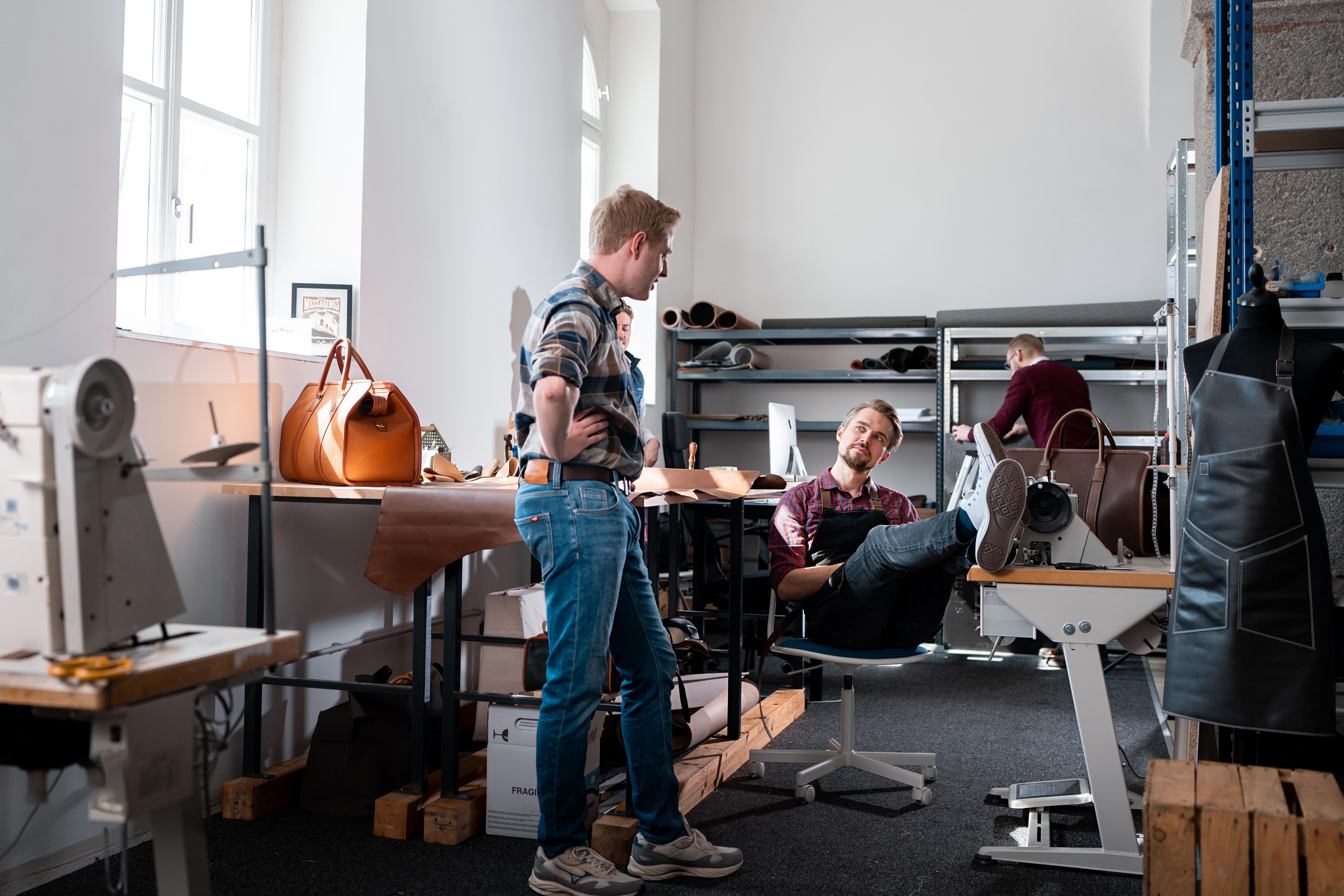 Rohleder Team in Atelier