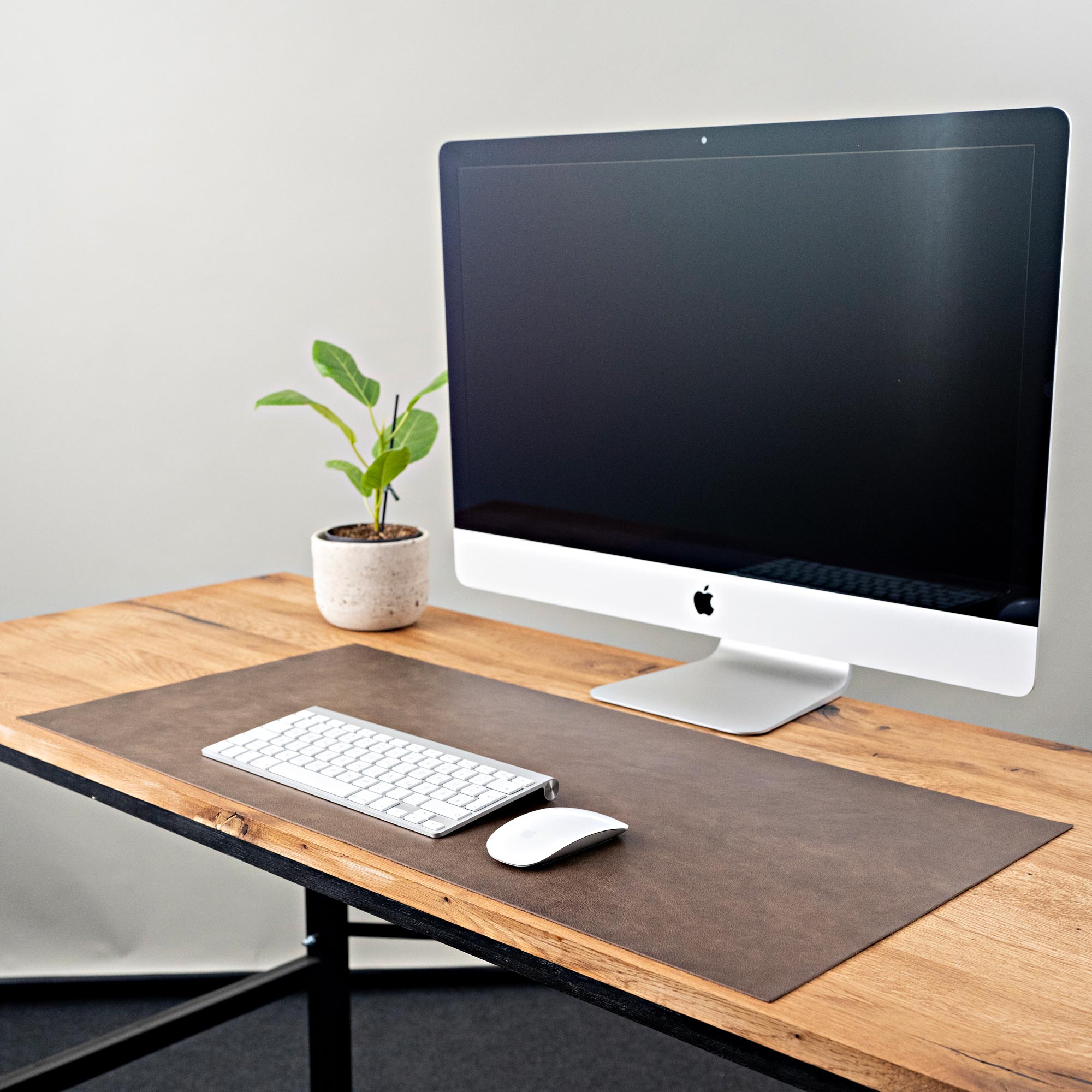 Natural Leather Desk Mat